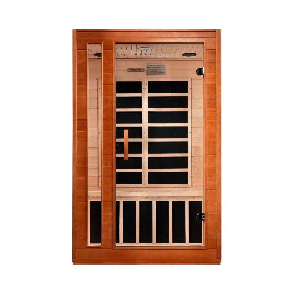 Dynamic Cordoba 2-person Low EMF FAR Infrared Sauna Canadian Hemlock - Best Life Sauna