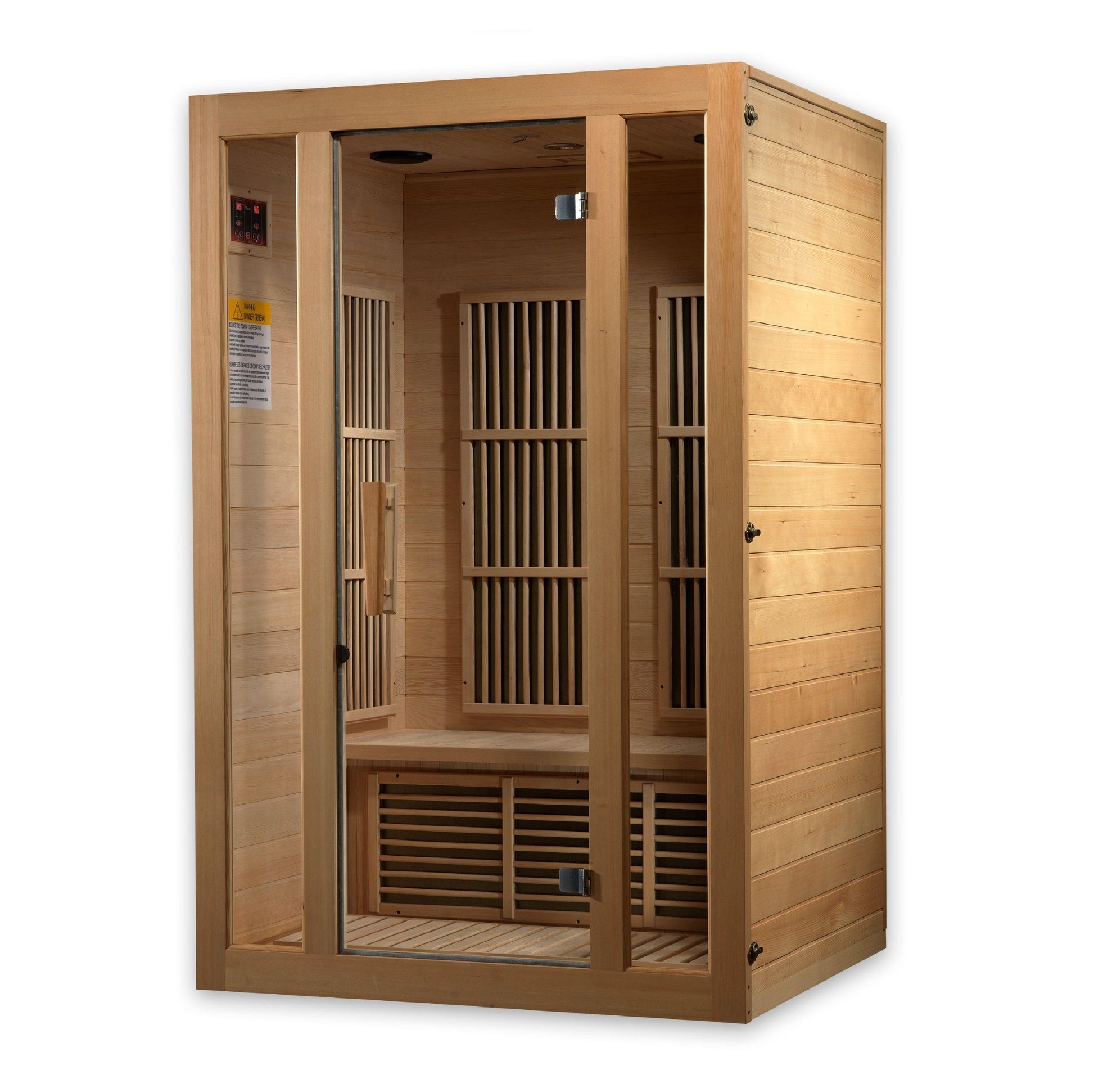 Maxxus Seattle 2-Person Low EMF FAR Infrared Sauna MX-J206-01