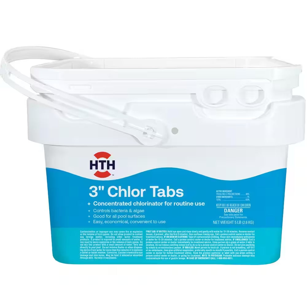 5 Lbs. 3 In. Chlorine Tabs