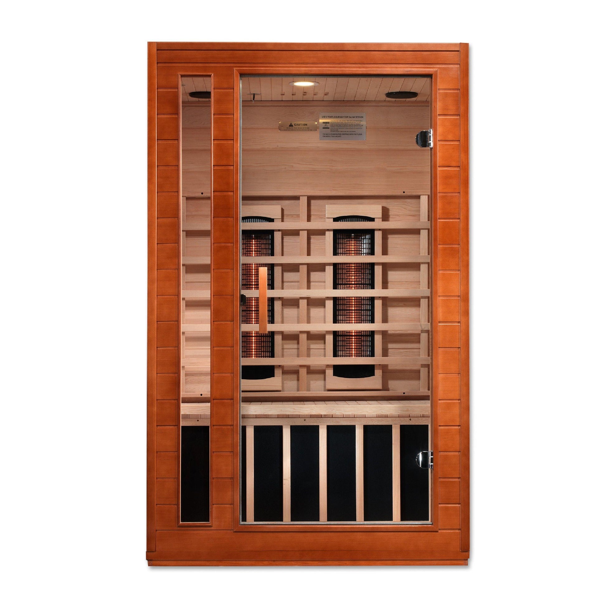 Dynamic Cardoba 2-Person Full Spectrum Near Zero EMF FAR Infrared Sauna Canadian Hemlock