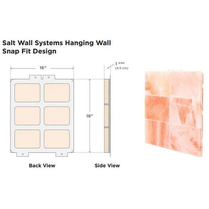 Himalayan Salt Wall Panels - Pink Himalayan