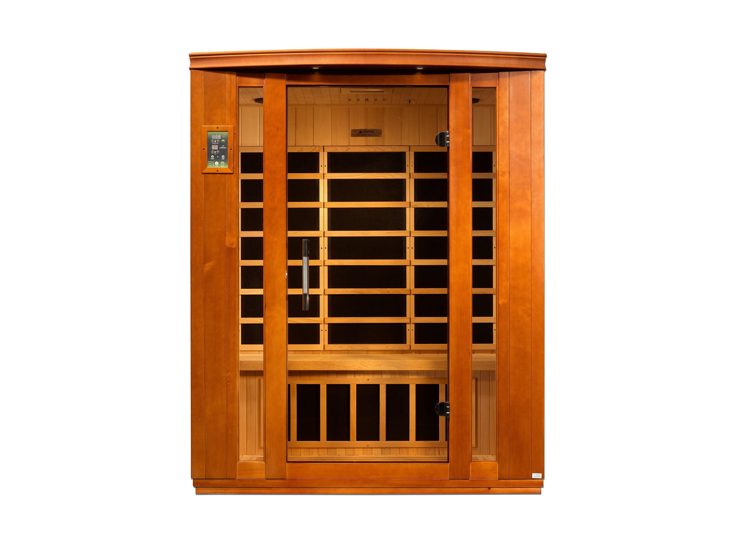 Dynamic Bellagio 3-person Low EMF FAR Infrared Sauna Canadian Hemlock