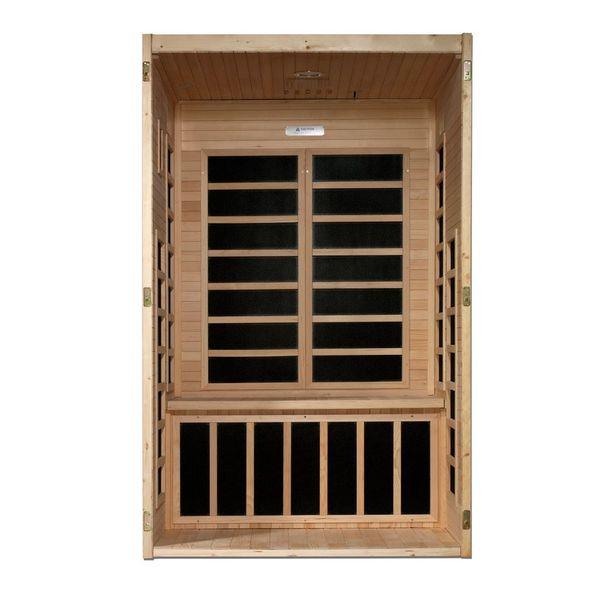 Dynamic Santiago 2-person Low EMF FAR Infrared Sauna