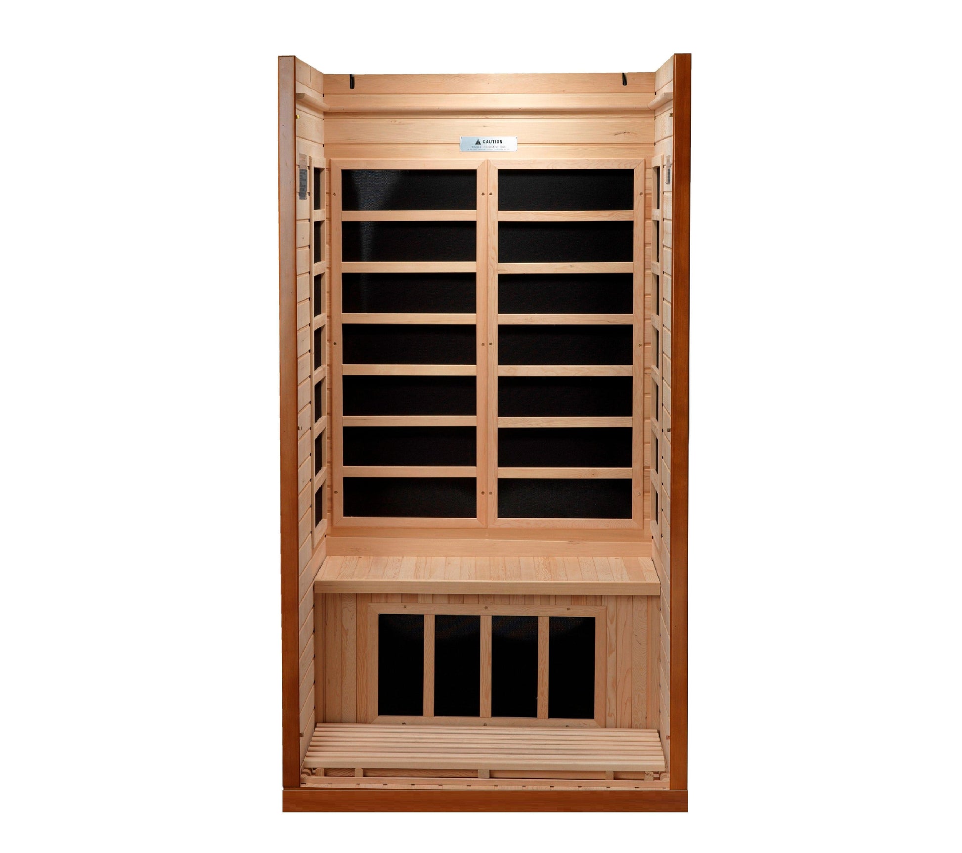 Dynamic Barcelona Elite 1-2-person Ultra Low EMF FAR Infrared Sauna Canadian Hemlock