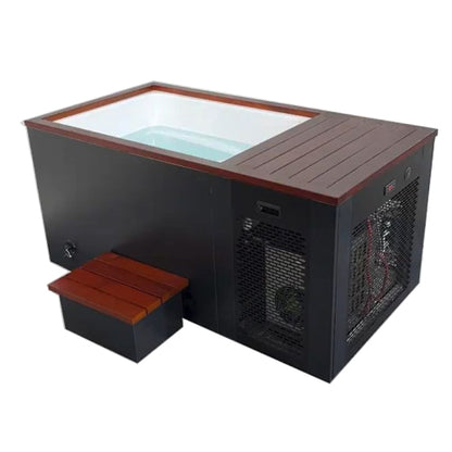 Luxury Spas Cold Plunge Platinum-Black