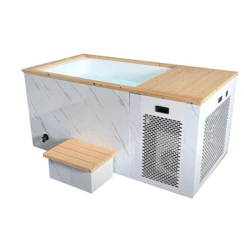 Luxury Spas Cold Plunge Platinum-White - Clearance Limited Stock