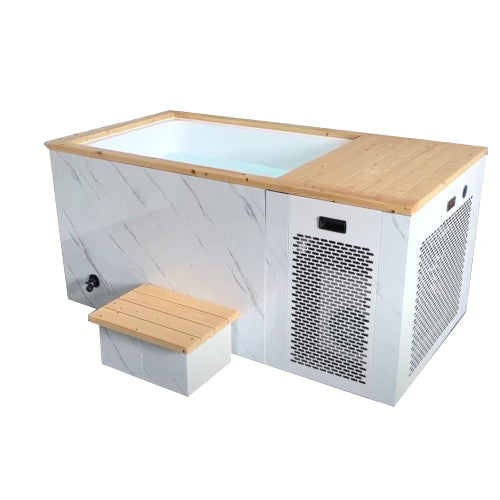 Luxury Spas Cold Plunge Platinum-White