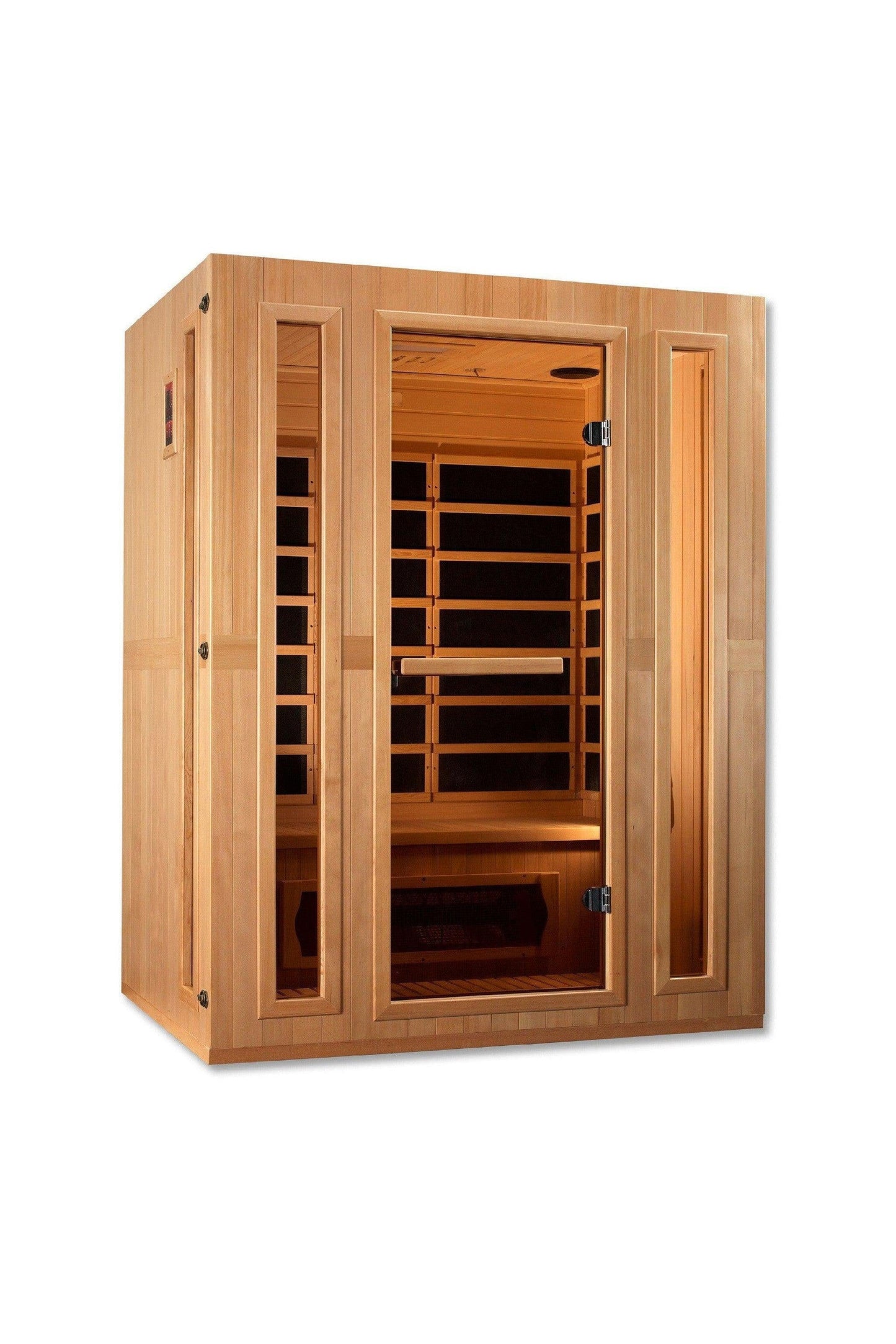 Maxxus 3-Person Corner Low EMF FAR Infrared Sauna