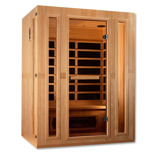 Maxxus 3-Person Corner Low EMF FAR Infrared Sauna