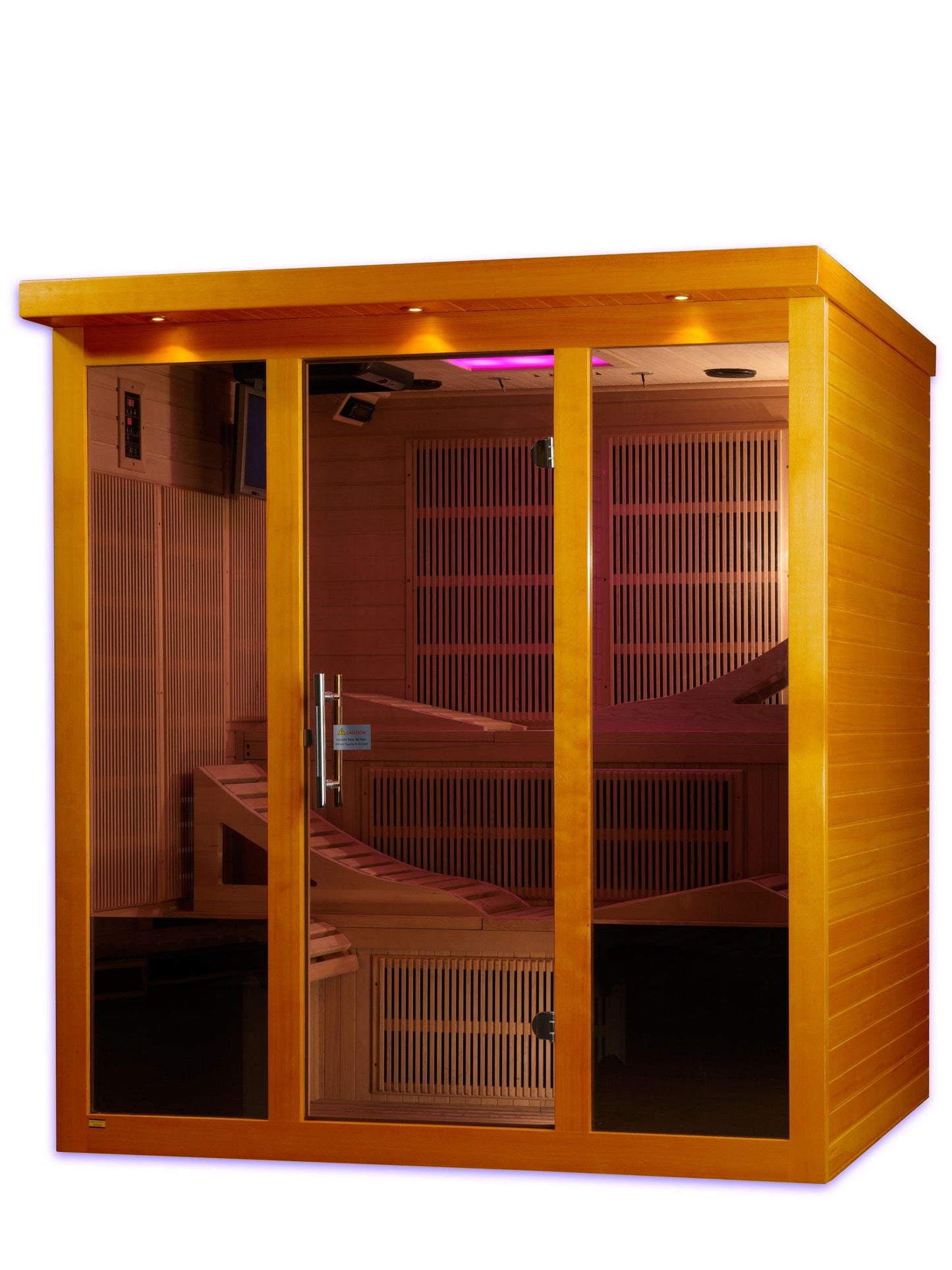 Dynamic Monaco 6-person Ultra Low EMF FAR Infrared Sauna